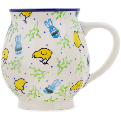 Polish Pottery Bubble Mug 15 oz Easter Day
