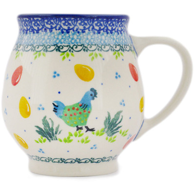 Polish Pottery Bubble Mug 15 oz