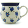 Polish Pottery Bubble Mug 16 oz Aster Trellis