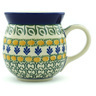 Polish Pottery Bubble Mug 16 oz Autumn Weatfields