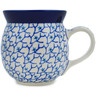 Polish Pottery Bubble Mug 16 oz Bare Branches