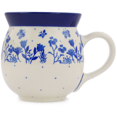 Polish Pottery Bubble Mug 16 oz Bloom Haven