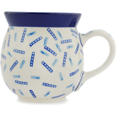 Polish Pottery Bubble Mug 16 oz Building Blocks