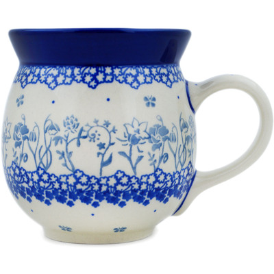 Polish Pottery Bubble Mug 16 oz Calm In The Storm