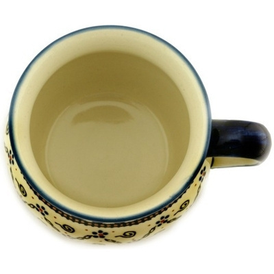 Polish Pottery Bubble Mug 16 oz Confetti