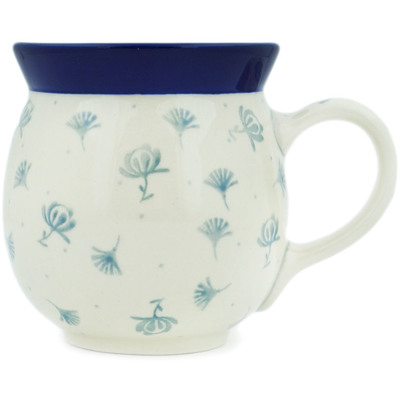 Polish Pottery Bubble Mug 16 oz Dandelion Breeze
