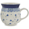 Polish Pottery Bubble Mug 16 oz Floral Excitement