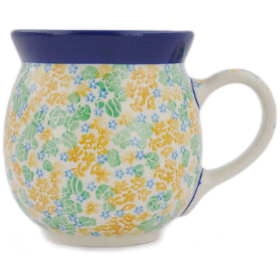 Polish Pottery Bubble Mug 16 oz Gracious Garden