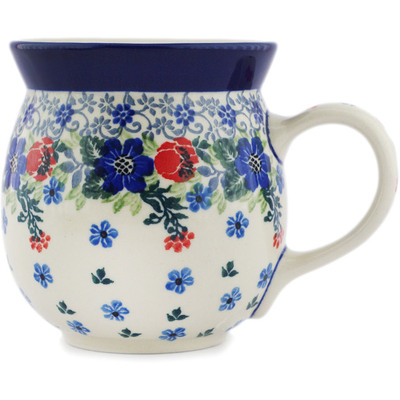 Polish Pottery Bubble Mug 16 oz