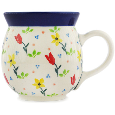 Polish Pottery Bubble Mug 16 oz