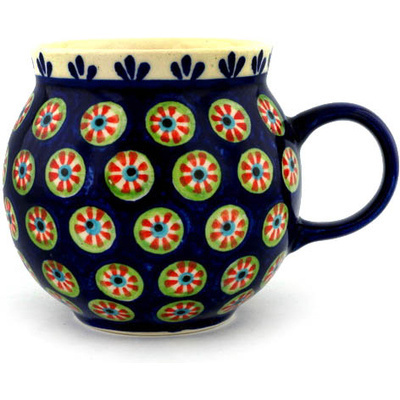 Polish Pottery Bubble Mug 16 oz