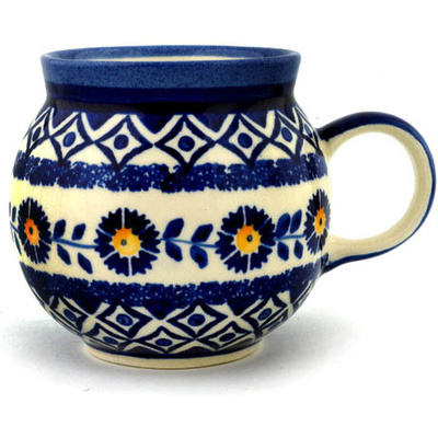 Polish Pottery Bubble Mug 16 oz