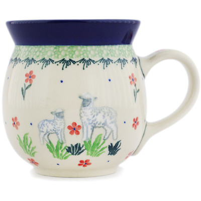 Polish Pottery Bubble Mug 16 oz
