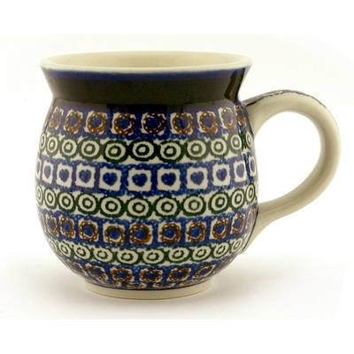 Polish Pottery Bubble Mug 16 oz