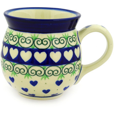 Polish Pottery Bubble Mug 16 oz