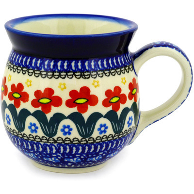 Polish Pottery Bubble Mug 16 oz