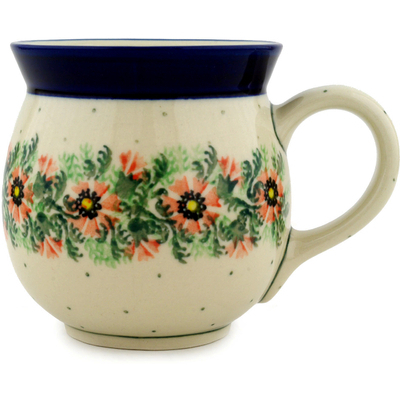 Polish Pottery Bubble Mug 16 oz