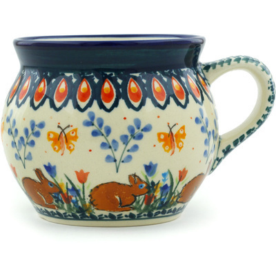 Polish Pottery Bubble Mug 16 oz