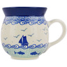 Polish Pottery Bubble Mug 16 oz