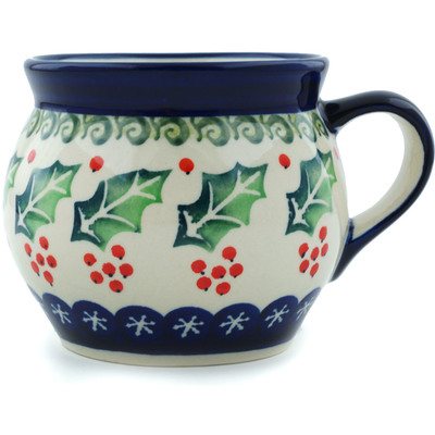 Polish Pottery Bubble Mug 16 oz