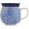 Polish Pottery Bubble Mug 16 oz