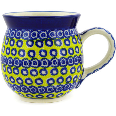 Polish Pottery Bubble Mug 16 oz