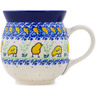 Polish Pottery Bubble Mug 16 oz Hatched