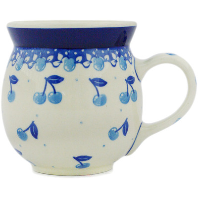 Polish Pottery Bubble Mug 16 oz Iced Cherries