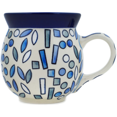 Polish Pottery Bubble Mug 16 oz Inspired UNIKAT
