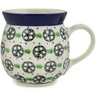 Polish Pottery Bubble Mug 16 oz Kickin' It