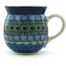 Polish Pottery Bubble Mug 16 oz Mediterranean Seashore