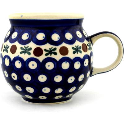 Polish Pottery Bubble Mug 16 oz Mosquito