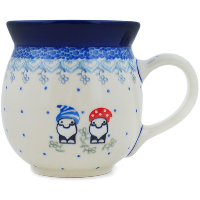 Polish Pottery Bubble Mug 16 oz Papa Gnome