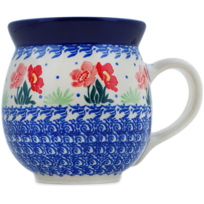 Polish Pottery Bubble Mug 16 oz Perfect Pair