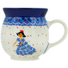 Polish Pottery Bubble Mug 16 oz Princess Dreams