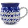 Polish Pottery Bubble Mug 16 oz Seaside Wonder