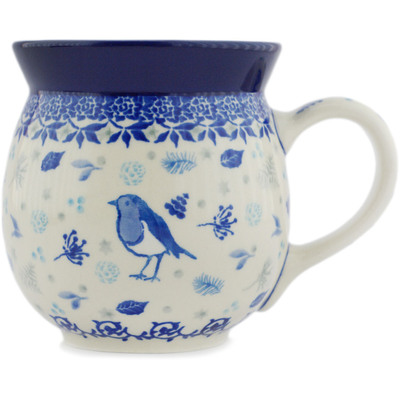 Polish Pottery Bubble Mug 16 oz Still Morning