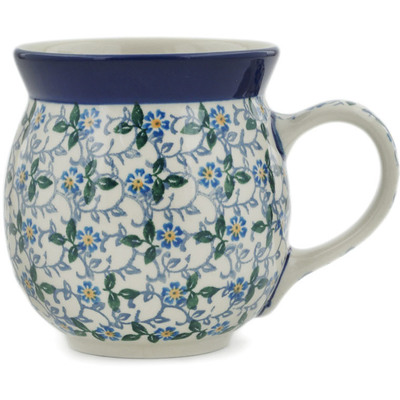 Polish Pottery Bubble Mug 16 oz Summer Wind