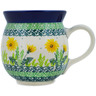 Polish Pottery Bubble Mug 16 oz Sweet Summer