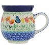 Polish Pottery Bubble Mug 16 oz UNIKAT