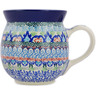 Polish Pottery Bubble Mug 16 oz UNIKAT