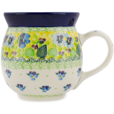 Polish Pottery Bubble Mug 16 oz UNIKAT