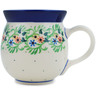 Polish Pottery Bubble Mug 16 oz Vines Of Love