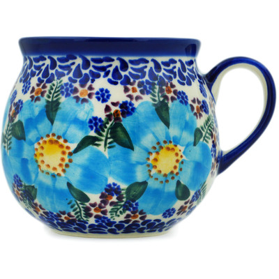 Polish Pottery Bubble Mug 20 oz Soft Touch UNIKAT