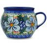 Polish Pottery Bubble Mug 25 oz Floral Dream UNIKAT