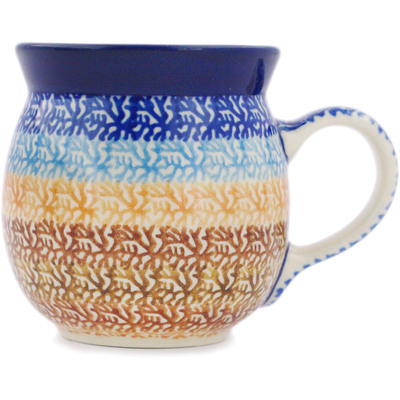Polish Pottery Bubble Mug 8 oz Branching Out