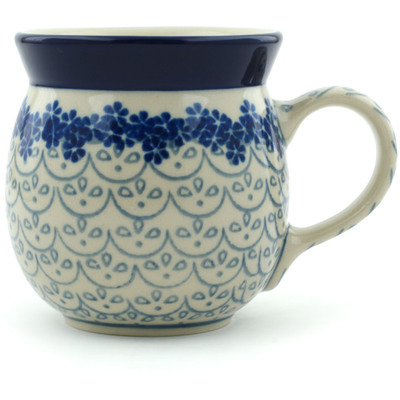 Polish Pottery Bubble Mug 8 oz Grey Goose