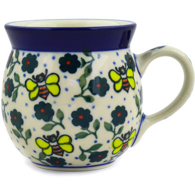 Polish Pottery Bubble Mug 8 oz