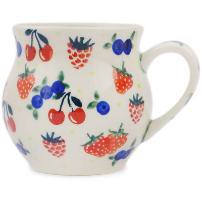 Polish Pottery Bubble Mug 8 oz