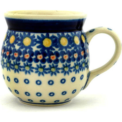 Polish Pottery Bubble Mug 8 oz